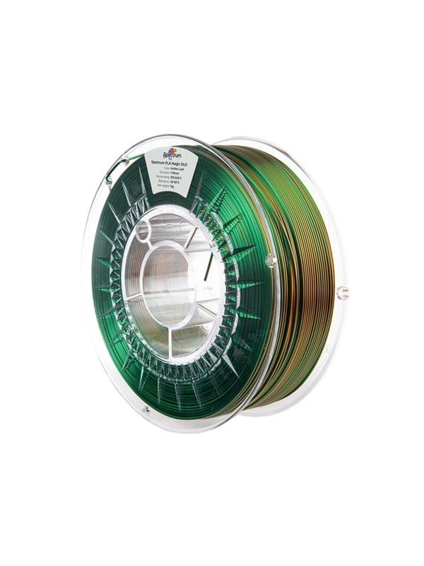 Spectrum 3D Filament / PLA Magic SILK / Amber Leaf / â 1.75 mm / 1 kg